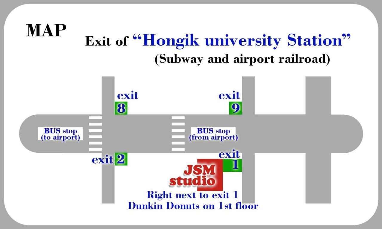Jsm Studio Hongdae Seoul Eksteriør billede